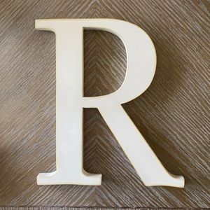Letter “R” Wall Decor
